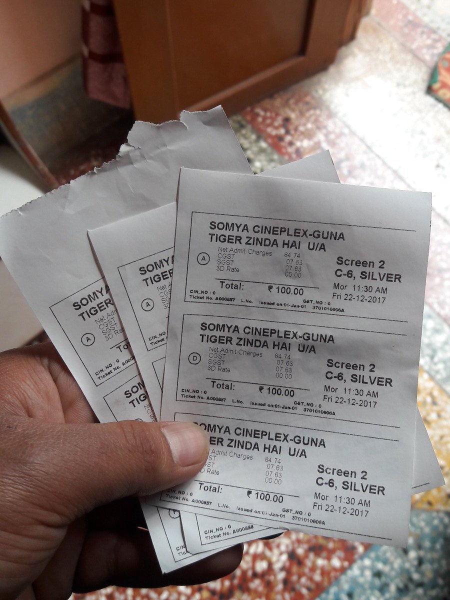 beingkaranverma's tweet photo. @BeingSalmanKhan I've booked the tickets of #TigerZindaHai can't wait... so much exciting https://t.co/zDbRMqBb9i