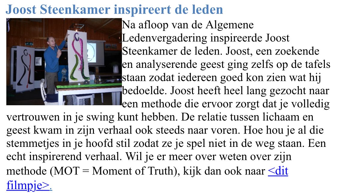 jooststeenkamer's tweet photo. Leuk bericht in nieuwsbrief na lezing op golfvereniging REGHTHUYS https://t.co/Gz0rlCvYO9