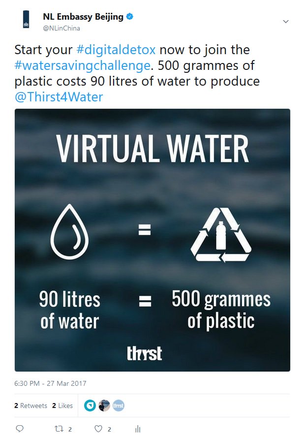 NLinChina's tweet photo. Another important topic for #KingdomNL is #water. Whether it is about #watermanagement, creating #rainproof cities, cooperation on #spongecities, visiting #AIWW or #savingwater methods. For #NLin2017, @AnneteVelde &amp; #IENM in China worked on many events and activities! https://t.co/H47ntVQ5Fc
