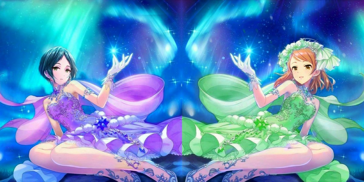 極光のしらべ]速水奏with北条加蓮 この二人ももちろん共演します