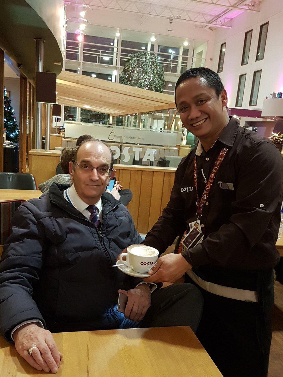 Feeling xmas mood...Flat white by Barista 😍😍😍😍😍