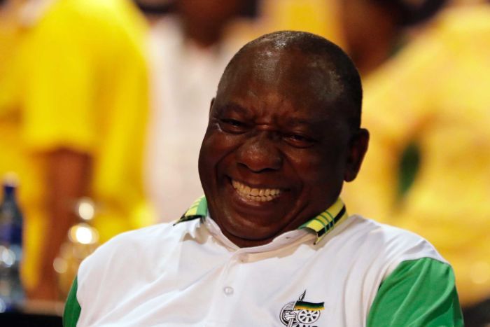 RethabileKunga's tweet photo. #WMC plans 1st time works fine for #CR17 in the #ANCConference2017.
And now we having a #Black #ANCPresident who works for #Whites.

@ANN7tv @GautengANC @ANCYLhq @Adamitv @GwedeMantashe1 @PieterHowes @hartleyr @Black1stLand1st @Bruceps @MzwaneleManyi 
Bribe &amp; Threaten works. https://t.co/7DrLfsraBc