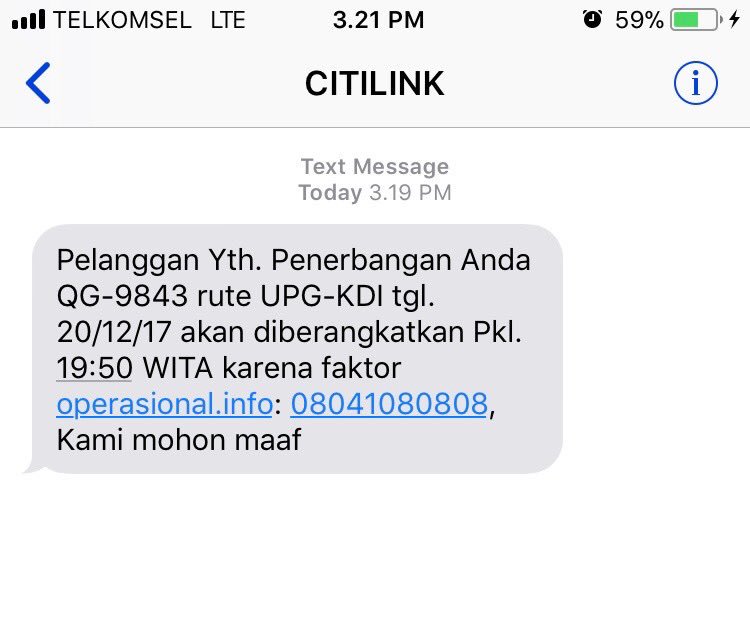 5hincan's tweet photo. @Citilink mulai alasan operasional terus #citilink #delay https://t.co/XFbGiobnrY
