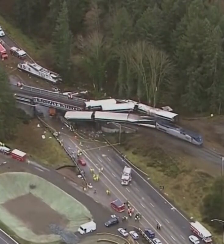 AwareOfTruth's tweet photo. It's hard to trust the American public transportation system. Deadly train crash in Washington. https://t.co/glM9C7Cyu9