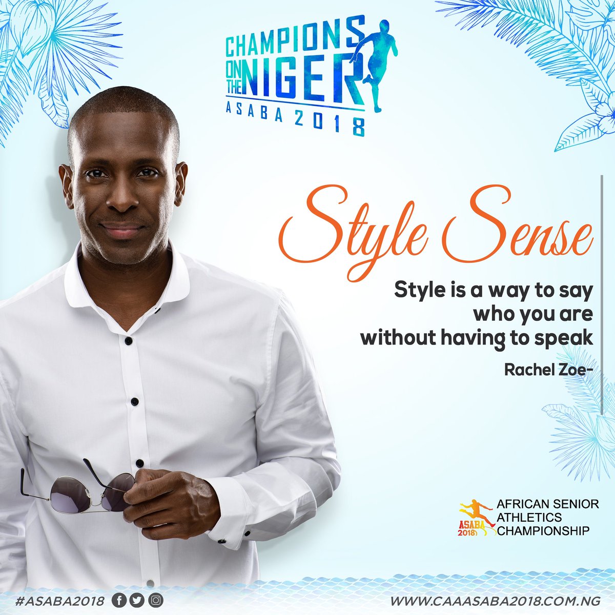 CASABA2018's tweet photo. Style is a way to say who you are without having to speak - Rachel zoe
 #StyleSense #Asaba2018 #Sports #Culture

https://t.co/w3uKGSzj5N https://t.co/tG8rRpGk5z