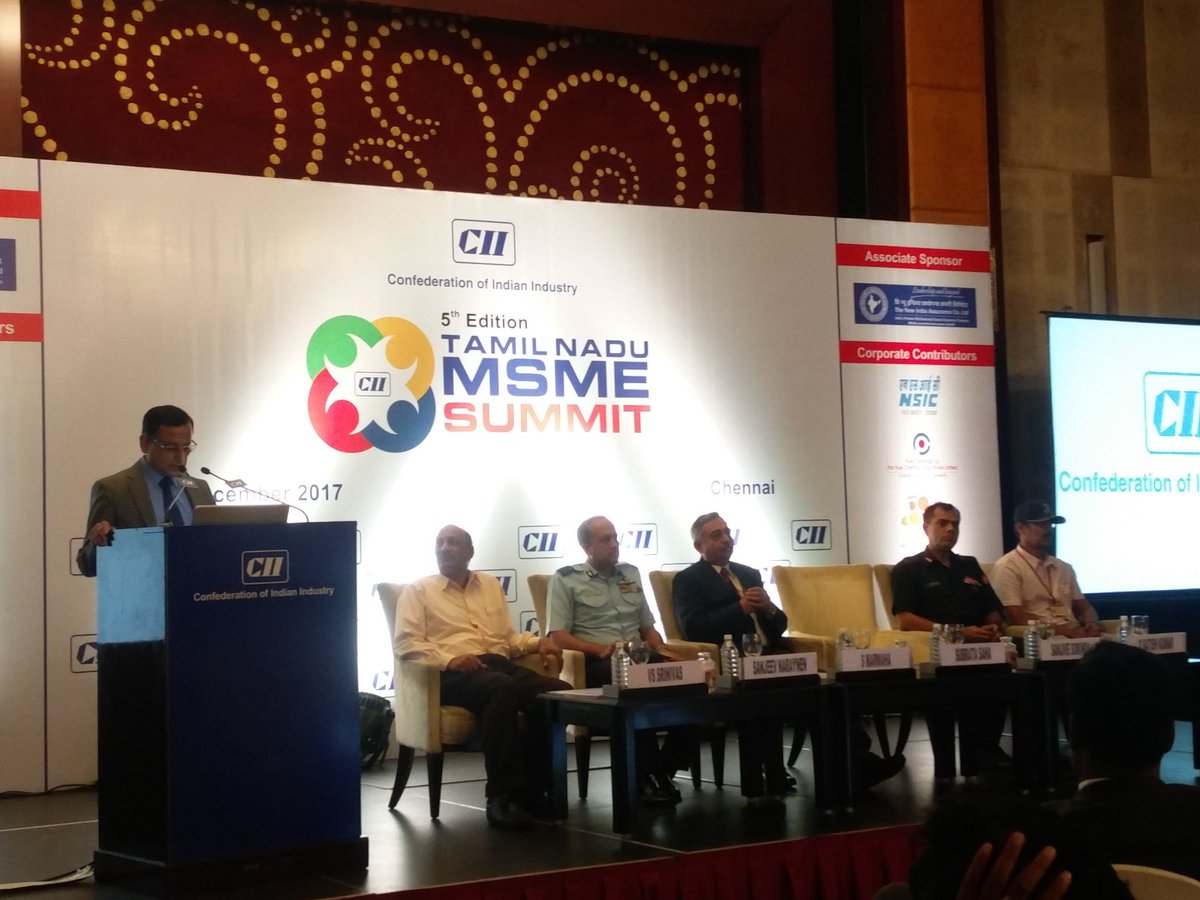 SoumyaTS3's tweet photo. Opportunities for MSME in Defence Sector
#MSME
#TNMSME
#CIIMSMESUMMIT
#HAL #ARMY #NAVY #AIRFORCE#HVF https://t.co/Y0DTu9wxP0