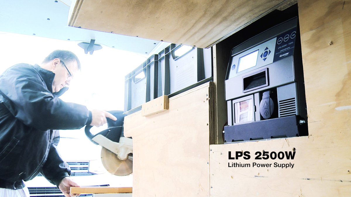 Keep your #powertools fully charged? Get a compact LPS 2500W for circular saws, compressors and battery chargers. More about the #LPS: bit.ly/2Da7Akx - #lpsenergy #mobilepower #greenenergy #batterygenerator