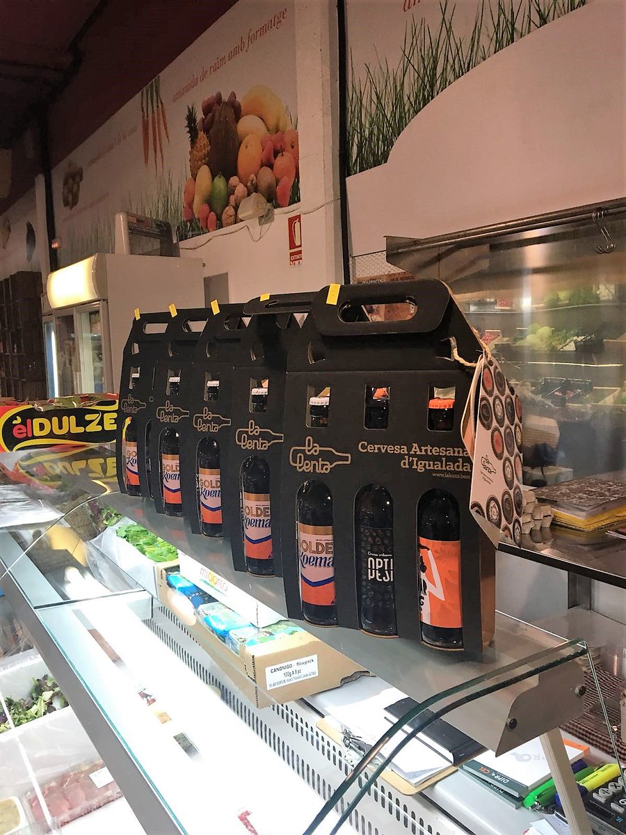 la_lenta_beer's tweet photo. 🔝👉 Ja podeu trobar els #Tripacks als comerços d'Igualada i rodalies! 🎁🍺 Un regal collonut per aquestes festes, oi? #BandarLog #Optimista #Pessimista #GoldenKoeman https://t.co/WNQBnXX0Wt