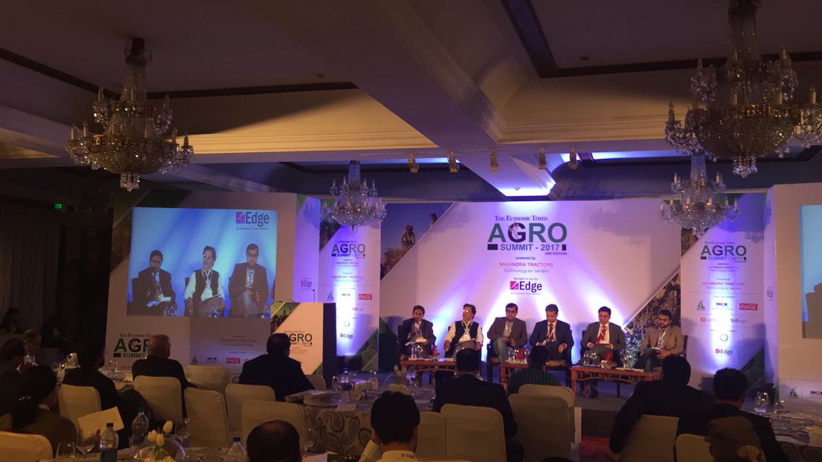 ET_Edge's tweet photo. Witness the panel of industry leaders discussing some of the flagship programs by the #Government of #India at #ETAgro
Stay tuned for live updates! @ET_Edge https://t.co/vCC3NPAZNw