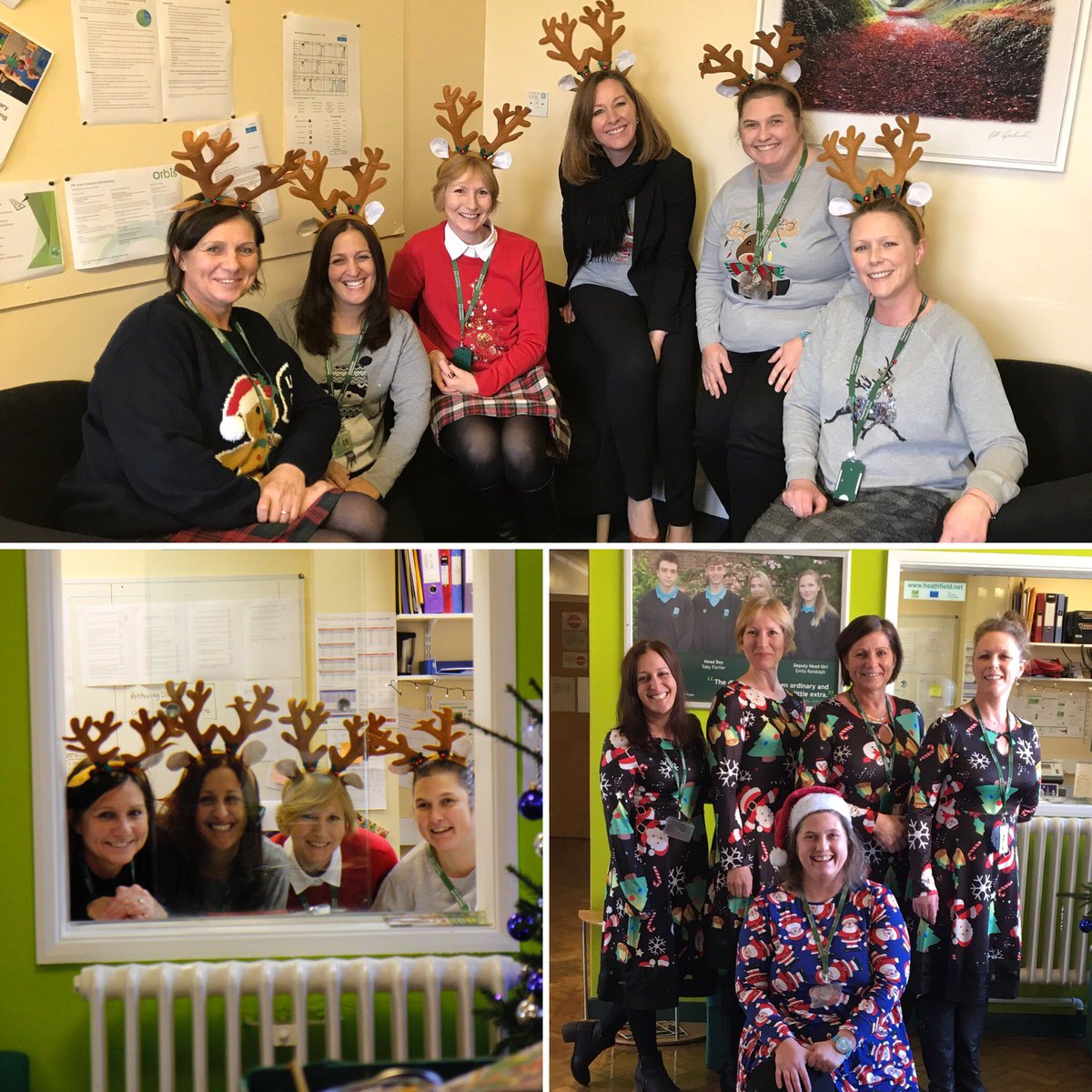 So we didn't quite go the "Full Vic" but we do wish you all a very wonderful Christmas from the happy team at @Heathfield_CC - enjoy the last day everyone, we deserve a great Christmas #Christmas2017 #Lastdayofterm