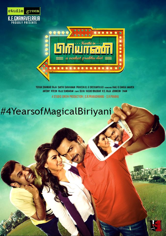top10cinema's tweet photo. Yuvan 100th Movie Album and #Karthi 's first movie with @vp_offl
#4YearsOfMagicalBiriyani
#Yuvan100 #U100
@Karthi_Offl @thisisysr @yuvanfansworld @Premgiamaren @ihansika https://t.co/2GiNjrasjX