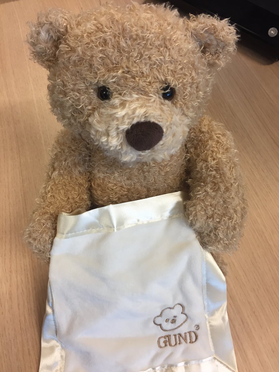 SuffolkTS's tweet photo. Complaint from a Suffolk consumer who purchased a Gund bear online.

Once received, it was clear it was a fake. Stitching is poor, texture is rough, &amp; very worryingly metal rods can be felt coming through the material.

Report counterfeit or unsafe items to us via 03454 040506. https://t.co/jvbo2MHqdn