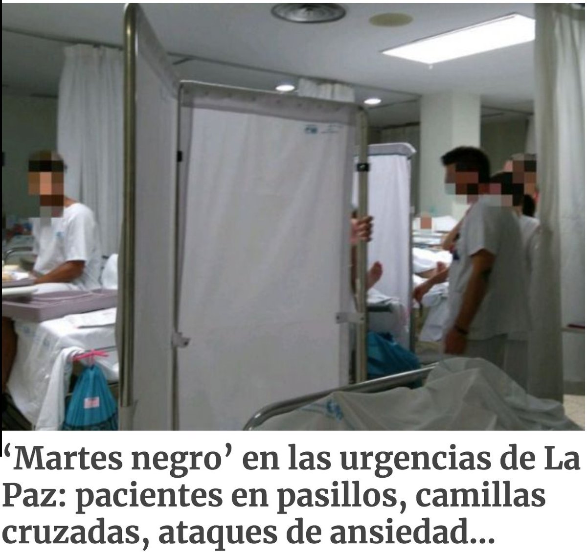 gsemprunmdg's tweet photo. ‘Martes negro’ en las urgencias de La Paz
https://t.co/pMZKUnGU5M

#21D
#JornadaDeReflexion 
#JornadaDeReflexió
#FelizMiercoles
#SanchezMatoEnLaCafetera https://t.co/sPWfGzzq3n