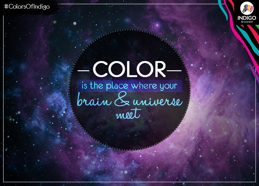 indigopaints's tweet photo. Hit 'β₯οΈ' if you agree. #ColorsOfIndigo #ColorQuote #quoteoftheday https://t.co/eOt4gVgpA5