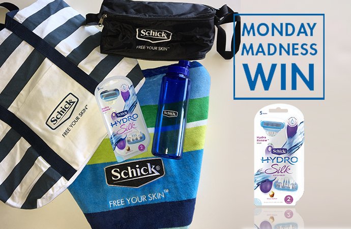 DestinyConnect's tweet photo. [MONDAY MADNESS] Just in time for summer, win a Schick hamper! Simply RT this post. https://t.co/rk5SshynvX #MondayMadness https://t.co/LzTJRI0tPI