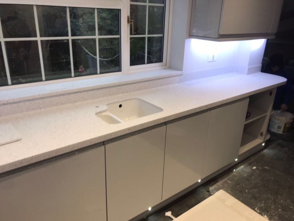 Brian Jackman On Twitter Corian Silver Birch Worktops With 100