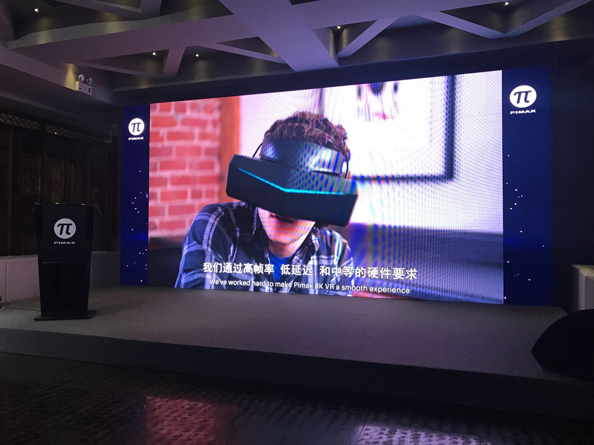 YueChengTech's tweet image. Thanks @pimaxofficial for giving us the chance to share some insights of our VR Cinemas during the launch of new #pimax8k.
Glad to have brought exclusive contents from @pr8duction and @JakWilmot as example of best VR experiences in the market.
#vr #VirtualReality  #vrcinema