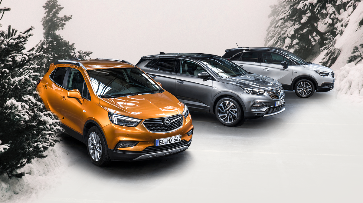 Opel's tweet photo. Happy X-Mas from the Opel X- family! Which model are you hoping for under your tree? #OpelXMas https://t.co/fo3w4fsiGA