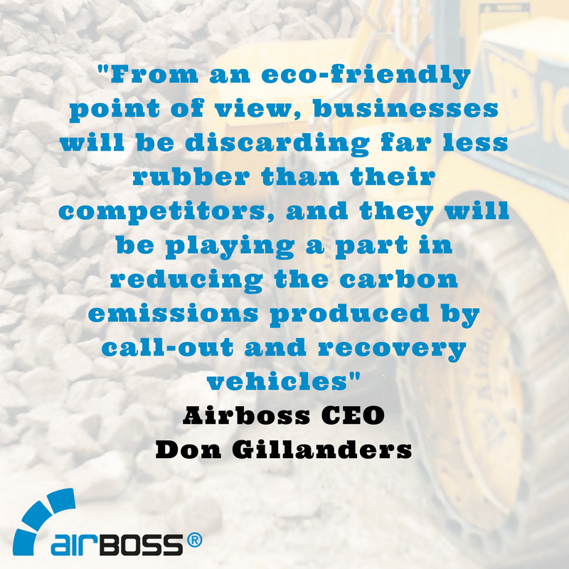 airbosstyre's tweet photo. ♻️ We put a great deal of effort to ensure @airbosstyre are environmentally-friendly. 

💬 Here's our CEO Don with some words on how we've achieved this. https://t.co/Xc8W5DsT5w