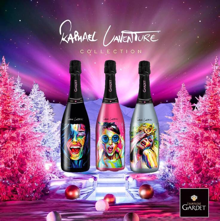 Christmas is very soon 💝... Champagne Gardet-Laventure is a good idea 😉🥂🌟 ! #ideecadeau #cadeaudeNoel #cadeaux #gift #Noel2017 #Christmas2017 #raphaellaventure #champagne #champagnegardet #champagnegardetlaventure #bottleart #bottle #art #paint #painting #ibiza #luxuryibiza