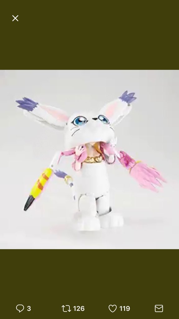 evol_driver's tweet photo. 超進化魂エンジェウーモン。
テイルモン超進化〜
エ『よいしょっと!』
よいしょっと❗️❓
#digimn #デジモン https://t.co/Fo8eDudEUq