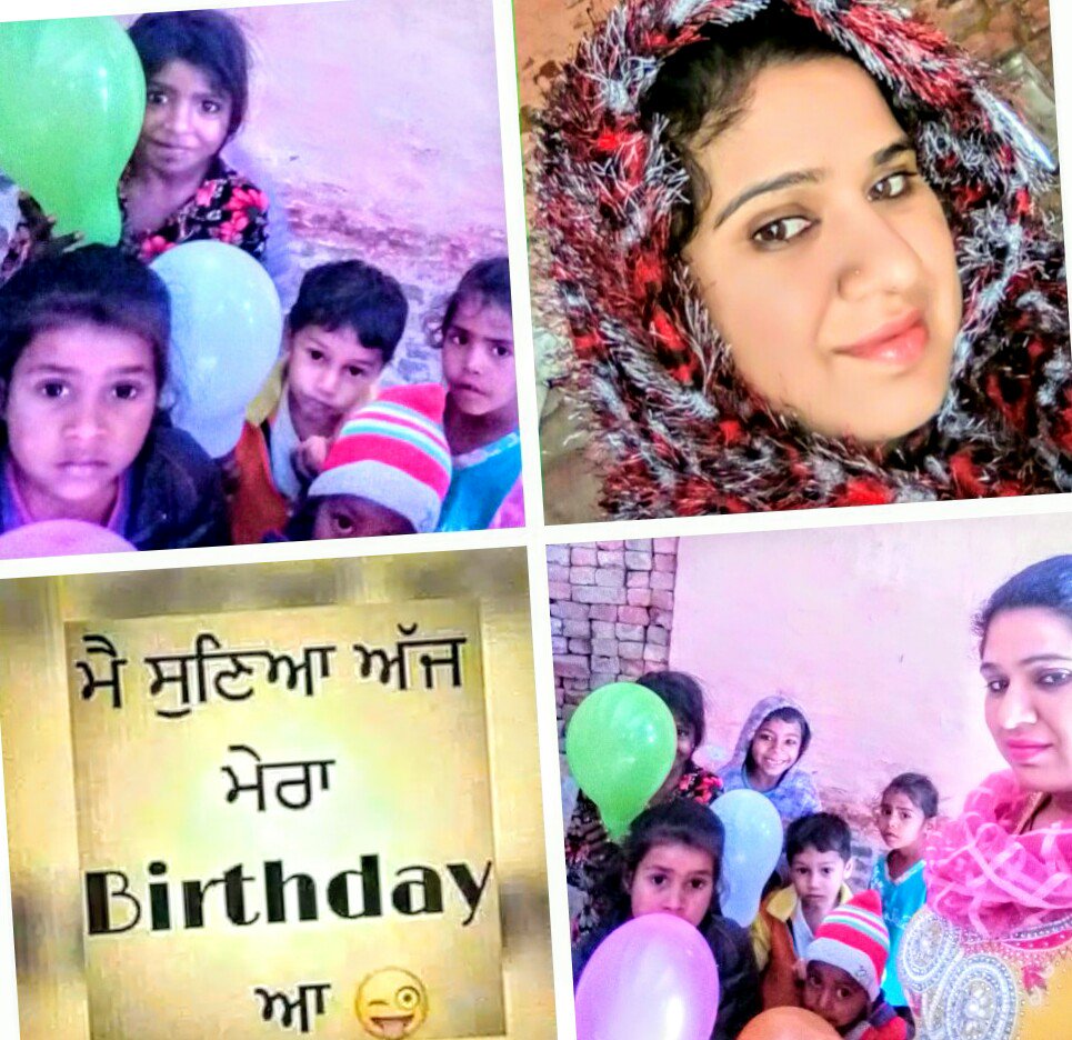 parulmeet's tweet photo. A small effort to spread happiness among these children..  May God bless them all d happiness https://t.co/pye4yAK9J6