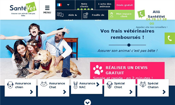 Santévet - #Assurance pour animaux francesurf.net/news/santevet-…