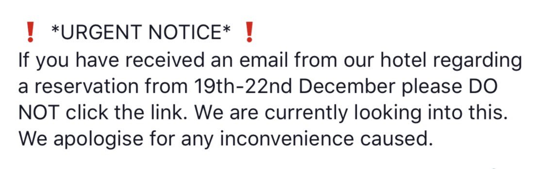 ❗️URGENT NOTICE. PLEASE READ❗️