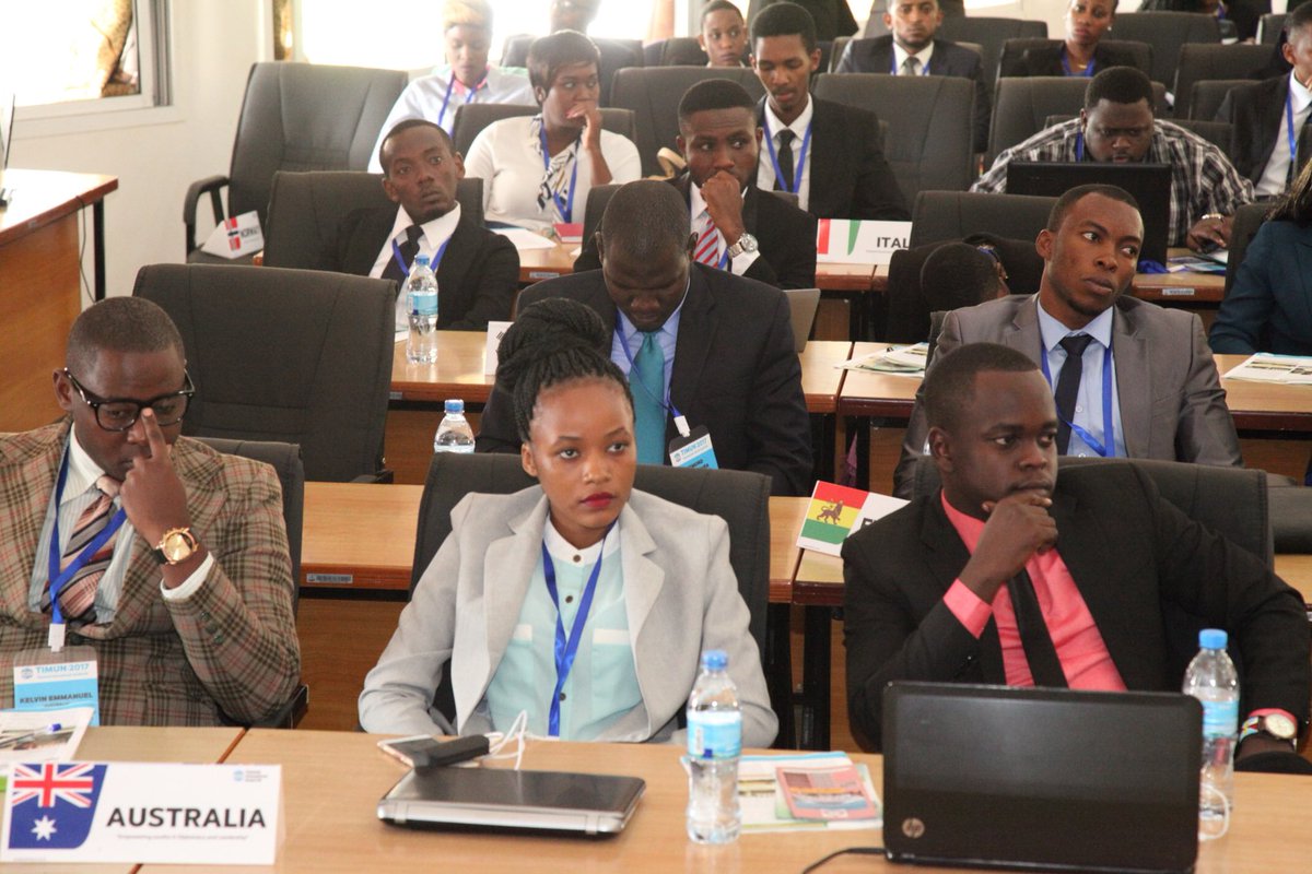 UnitedNationsTZ's tweet photo. #YearInReview2017
This year’s Tanzania International Model UN in Arusha!
#TIMUN2017 brought together over 190 young aspiring diplomats from TZ, UK, Canada, Nigeria, Uganda!
#GlobalGoals
#Youth4theGoals https://t.co/anM90IfWNX