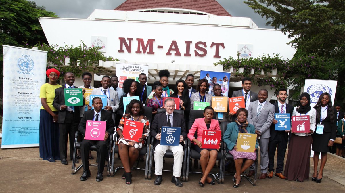 UnitedNationsTZ's tweet photo. #YearInReview2017
This year’s Tanzania International Model UN in Arusha!
#TIMUN2017 brought together over 190 young aspiring diplomats from TZ, UK, Canada, Nigeria, Uganda!
#GlobalGoals
#Youth4theGoals https://t.co/anM90IfWNX
