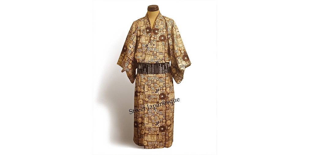 後冨服装作製所 色とりどりの男物の浴衣 季節を問わず はっぴのように洋服の上からさっと羽織る だけでも お祭りのような特別感が出て パーティーが盛り上がる 洋服用のベルトを締めてもいいし 何も締めずに羽織るだけでも良い カジュアル 着物