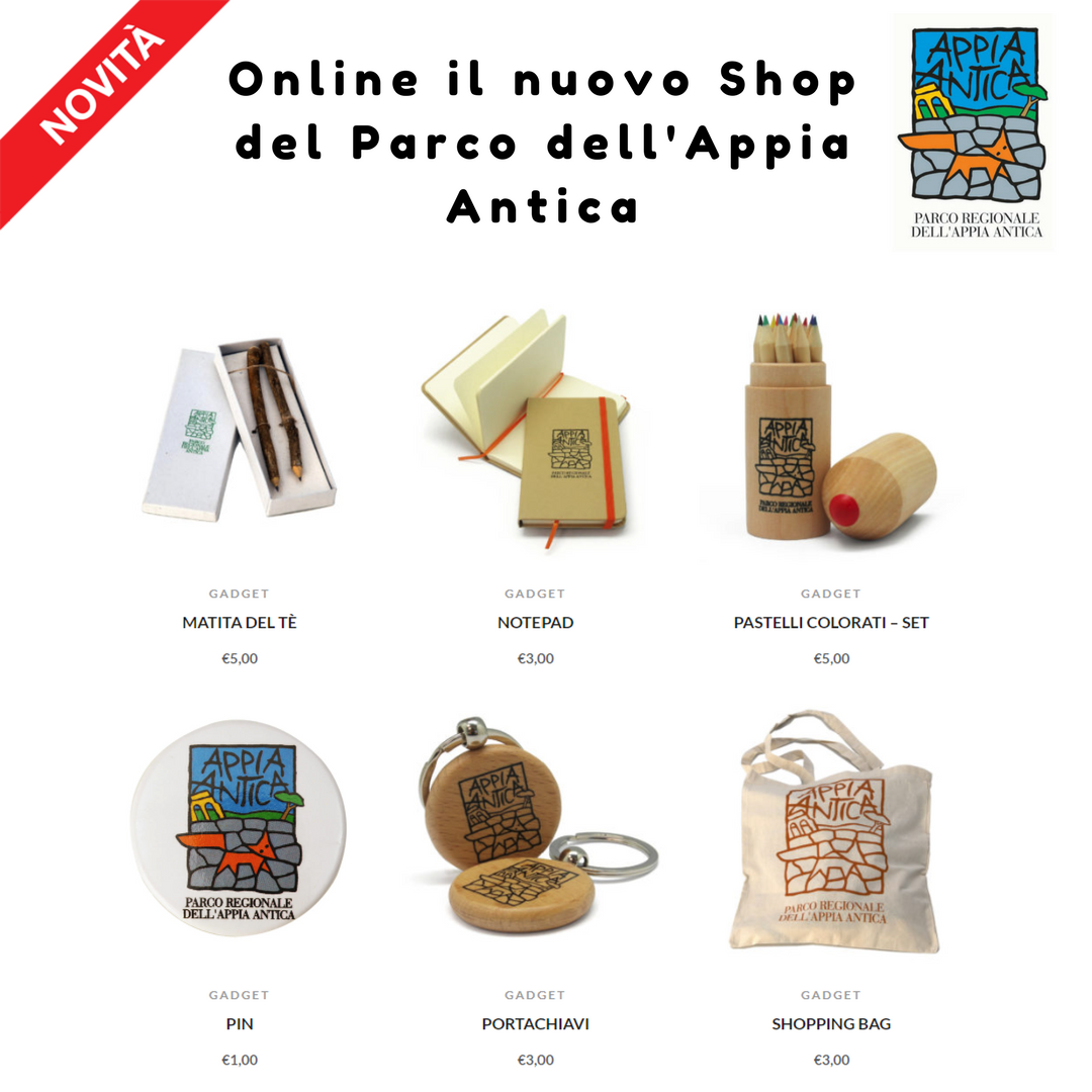 parcoappia's tweet photo. ⚡️Online il nuovo e-commerce del Parco. 📦Le nuove Carte Amici, 🎁Gadget, Gift Card di Natale e tanto altro: https://t.co/OG3syTHK9Q #parcoappia #appiaantica #ecommerce #shop #gadget #seguilavolpe #parcoappiaantica https://t.co/KwfcDMuWpH