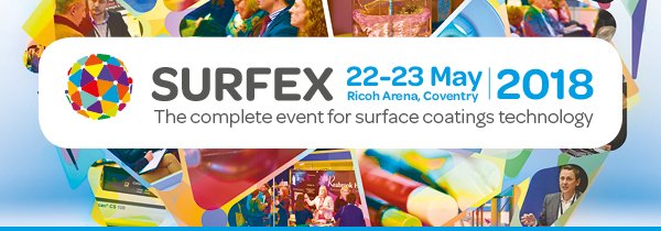 Register now for SURFEX 

The Complete Event for Surface Coatings Technology
 
22-23 May 2018 

Ricoh Arena, Coventry

surfex.co.uk