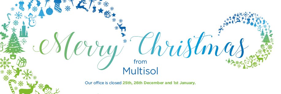 multisolgroup's tweet photo. On behalf of everybody at Multisol, we would like to wish all of our followers a very Merry Christmas!

Please note that our offices will be closed 25th &amp; 26th December 2017 and 1st January 2018. https://t.co/qoq5YE2vfk