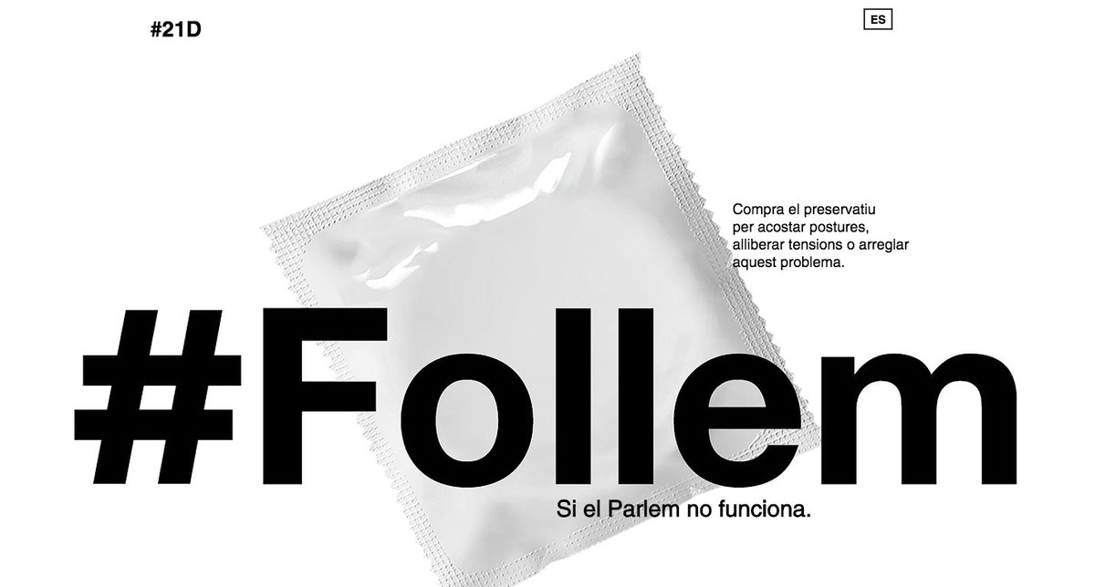 En aquest dia de reflexió totes les opcions són vàlides. Què us sembla aquesta?

👇
follem.es

😂