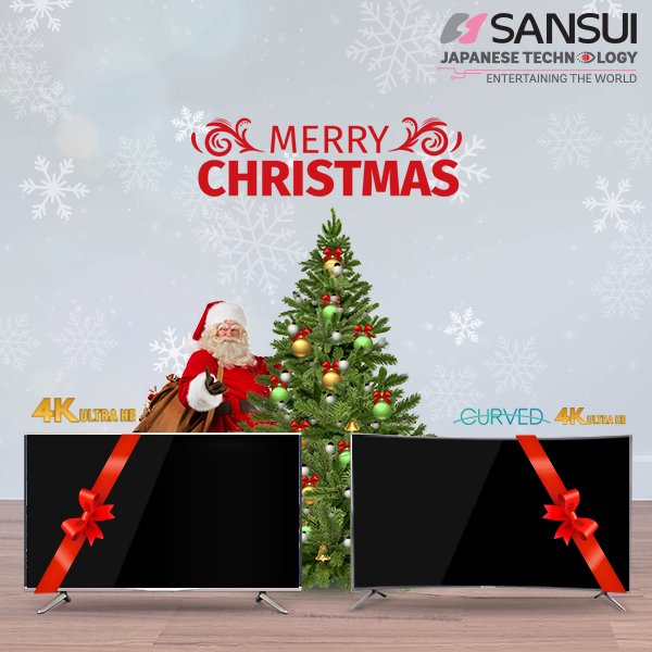 Sansui wishes you a #MerryChristmas.