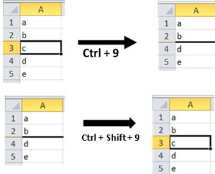 exactconstruct's tweet image. Excel tip from exact-construct: Hide selected row/s by pressing the Ctrl + 9 on the keyboard. Press the Ctrl + Shift + 9 on the keyboard to unhide them.
#exceltips #excelhints #exactconstruct