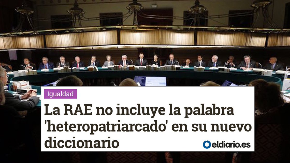 IreneMontero's tweet photo. De 45 académicos en la RAE solo 8 son mujeres.
Pero el "heteropatriarcado" no existe 🙄
https://t.co/hLvgjbJJBW https://t.co/Thg86mFhYP
