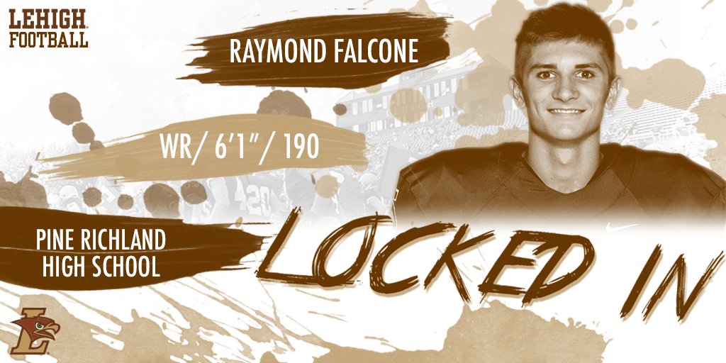 LehighFootball's tweet photo. ππ #AlwaysOpen
Welcome @RaymondFalcone3 to Lehigh Nation! #LUSigningDay #LockedIn #BirdGang18 https://t.co/tQUnzZBzO6
