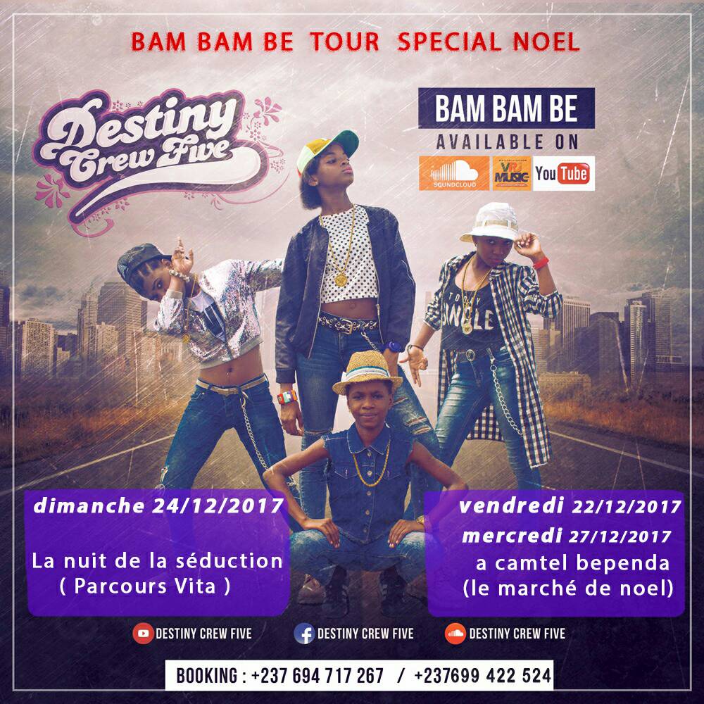 DestinyCrewFive's tweet photo. La famille nous vous attendons tous pour mettre le 🔥 ensemble! #BamBamBe #QuiPeut #Noël https://t.co/9808uIw6hz