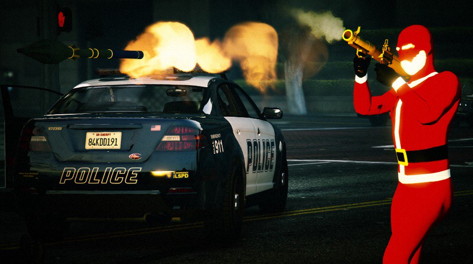 LAZLives's tweet photo. Presents for the #LSPD ...#GTAV #FestiveSurprise2017 #LazEditorPics #GTAOnline #StushLife #STLI https://t.co/rIQai50Dx7