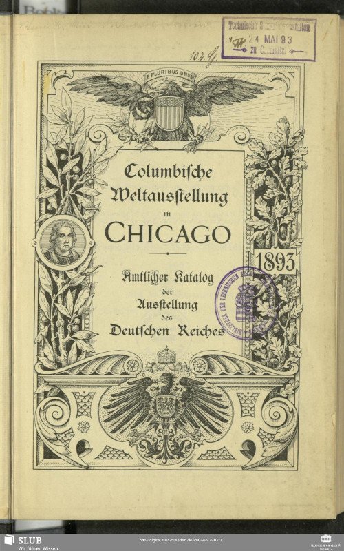 UBChemnitz's tweet image. Das war #UBChemnitz2017: Die #DigitaleSammlung der #UBChemnitz konnte um den Schwerpunkt &quot;#Weltausstellungen zwischen 1862 und 1900&quot; erweitert werden mytuc.org/mtyd Die #Digitalisierung erfolgte im Rahmen des Landesdigitalisierungprogramms #LDPSN. sachsen.digital/das-programm/