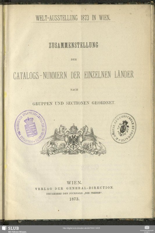 UBChemnitz's tweet image. Das war #UBChemnitz2017: Die #DigitaleSammlung der #UBChemnitz konnte um den Schwerpunkt &quot;#Weltausstellungen zwischen 1862 und 1900&quot; erweitert werden mytuc.org/mtyd Die #Digitalisierung erfolgte im Rahmen des Landesdigitalisierungprogramms #LDPSN. sachsen.digital/das-programm/