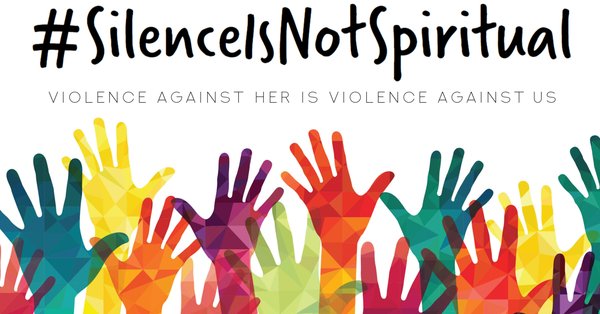 JenHatmaker's tweet photo. It's time. Call churches and faith communities to break silence on gender-based violence. #SilenceIsNotSpiritual  https://t.co/TI9uLbzCH1 https://t.co/fCwch5mglQ