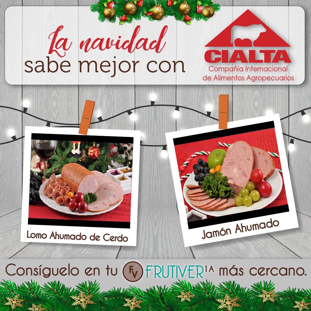 Frutiver1A's tweet photo. La navidad es más sabrosa con una buena comida. https://t.co/hJEcpqLG2q