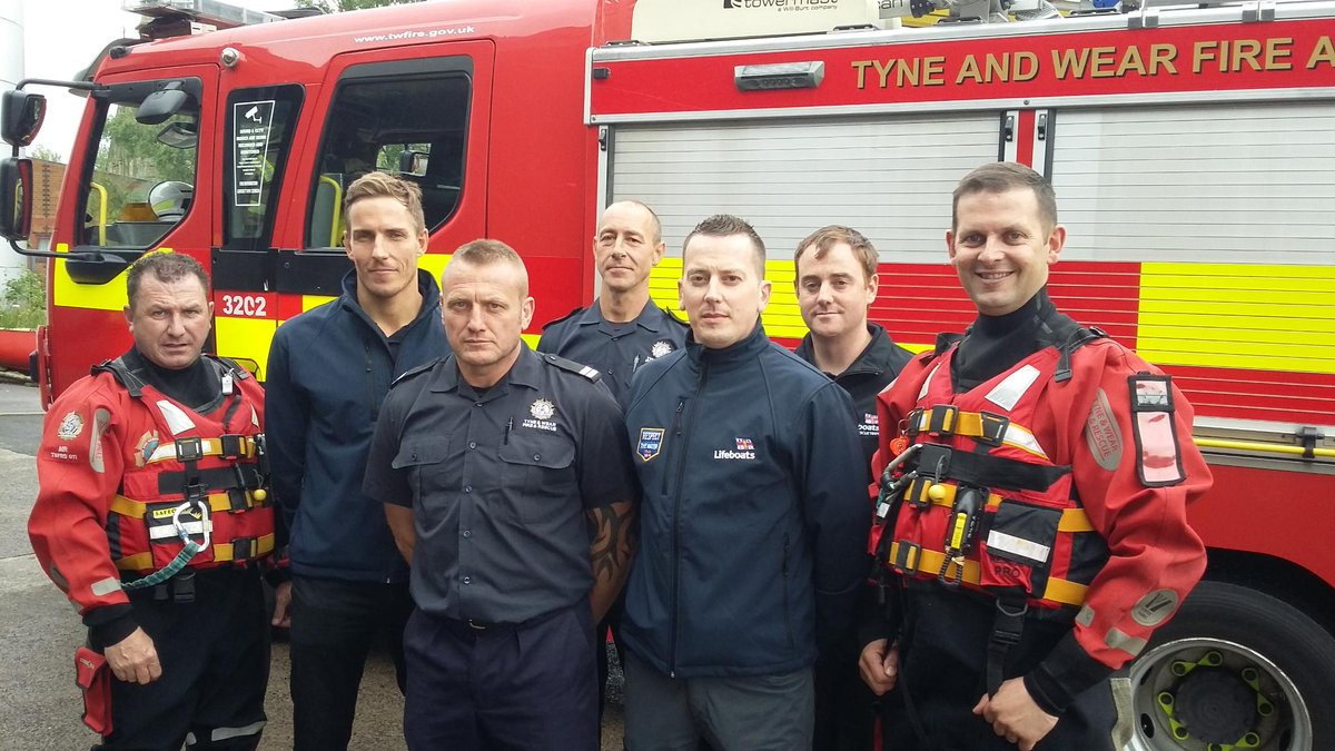 RNLI's tweet photo. We've teamed up with @Tyne_Wear_FRS to help reduce drowning around rivers and waterways in memory of a young man who drowned in the River Wear. Find out more: https://t.co/00dPadGFS6 https://t.co/bHMGDiORPH