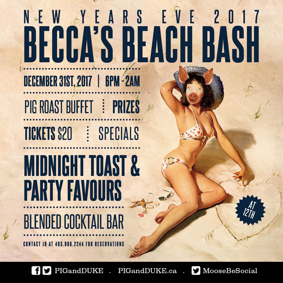 New Years <a href="/PigandDuke/">PIGandDUKE</a> 12th DM <a href="/megaboat/">Megaboat</a> for tickets <a href="/thebeccaswanson/">becca swanson</a> in the House DJ Music and a <a href="/4kfarmsAB/">4K FARMS</a> Pig Roast #RealPub