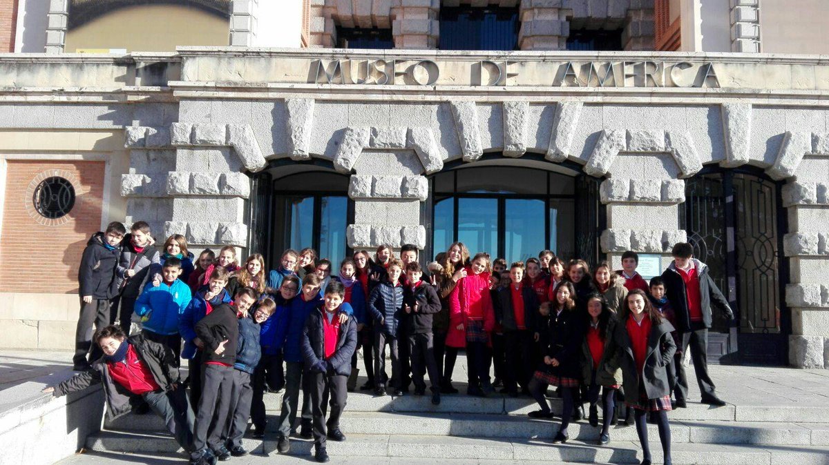 ColegioJoyfe's tweet photo. Seguimos con las visitas al Museo de América , hoy lo han disfrutado de la visita nuestros alumnos de 6° C y D.
#Curso2017 #Joyfe2017 #MuseodeAmerica https://t.co/m7t1jvhMBG