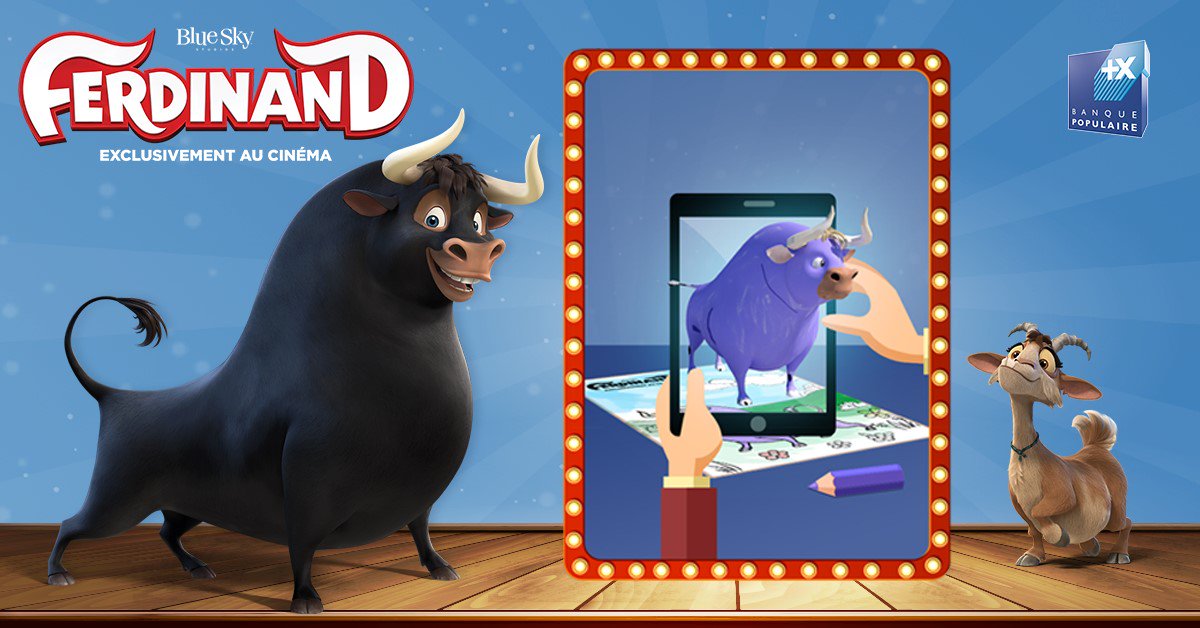 WAX_Loyalty's tweet photo. Découvrez notre dispositif pour la #BanquePopulaire avec #Ferdinand : un jeu concours national... et une application de coloriage en réalité augmentée ! 🎨https://t.co/dmPO2LAAcc #banques #RA #Fidélisation https://t.co/Z2xXgSPtGQ