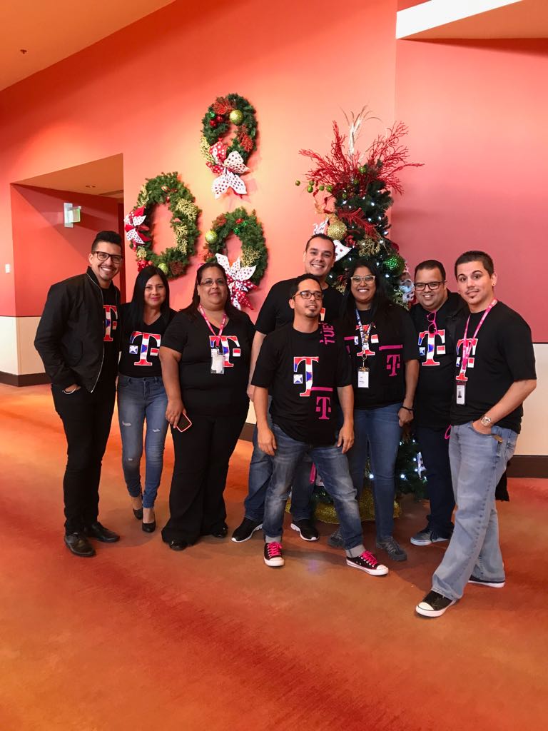 TMobile Care team cking IN!  We're proud to serve you!  #TMobile4PR